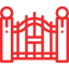 Gate Red Icon
