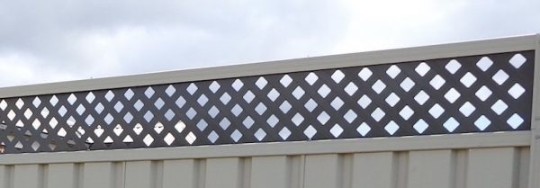 Puched Steel Lattice - image Punched-Steel-Lattice-600x209 on https://newstylefencing.net.au